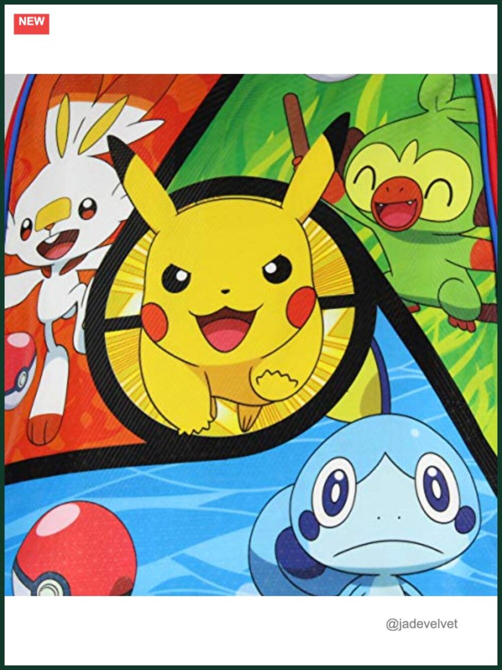 Pokemon and Friends 16" Daypack Backpack with Padded Back - Picture 3 of 4